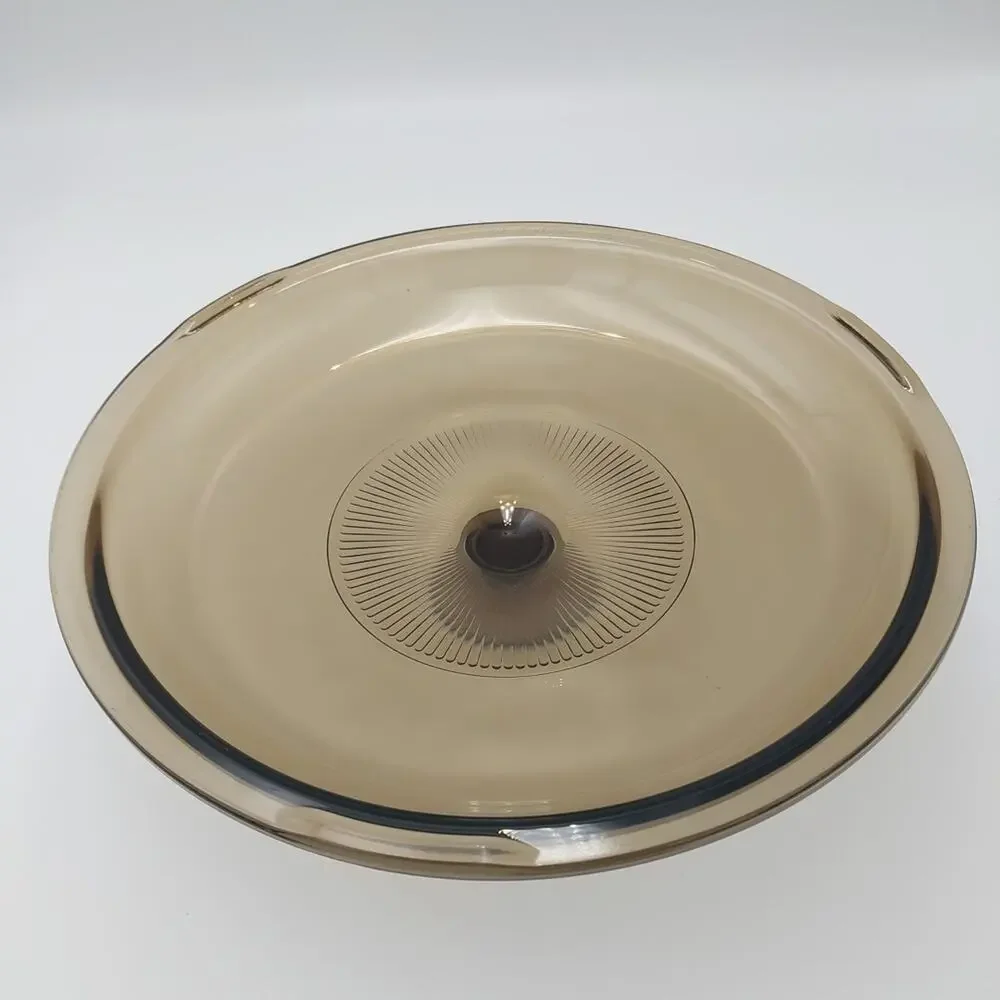 Pyrex Visions V-33-C Replacement Lid, Ribbed‎ 9¼ Inch - GC
